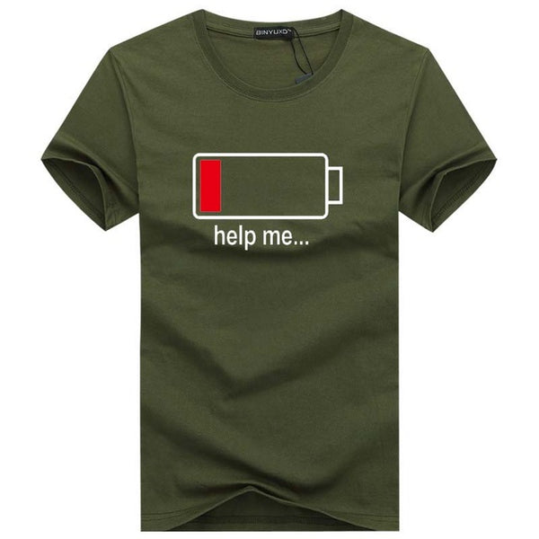 Batteries shirt