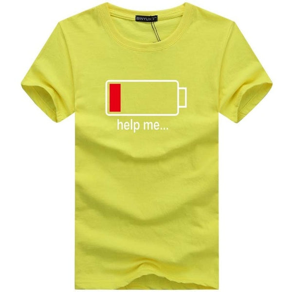 Batteries shirt